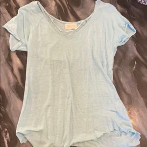 Zara collection: light blue tee